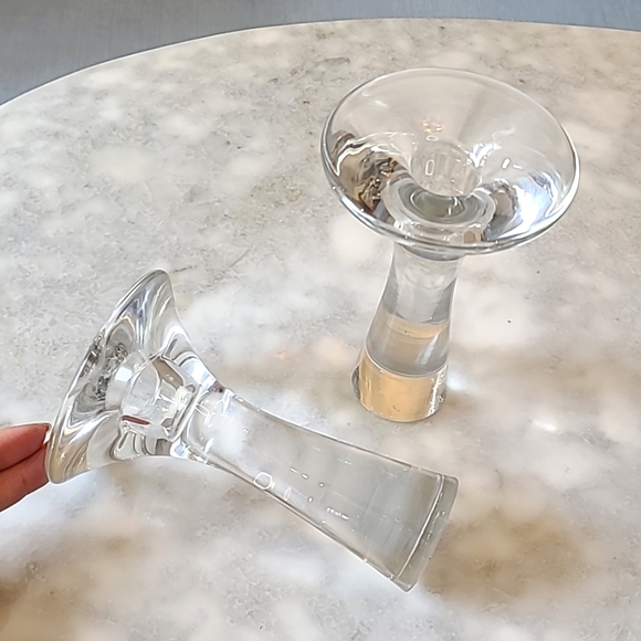 Tapio Wirkkala Iittala Finland 3412 Candlestick Pair - Picture 4 of 6